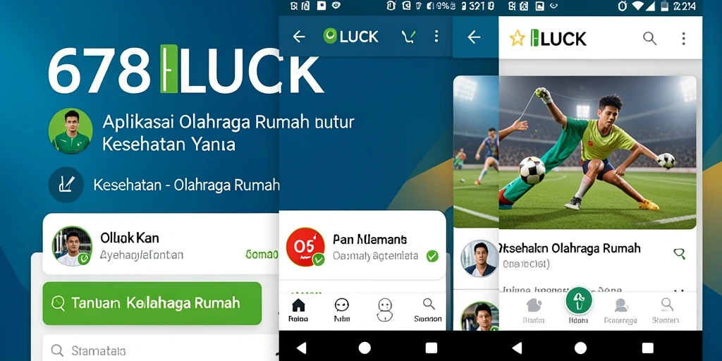 Tampilan antarmuka aplikasi 678LUCK yang menarik dan user-friendly.